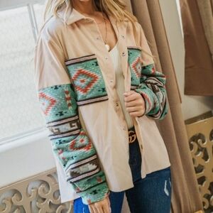The Shasta Aztec Shacket